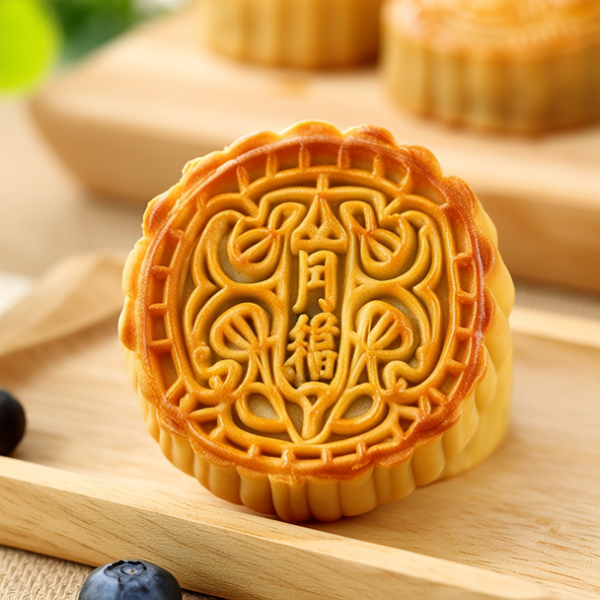 画月饼.