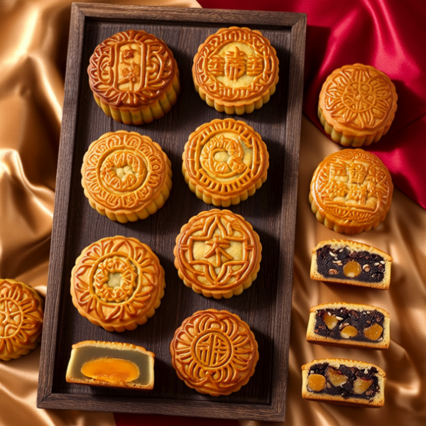 大量月饼图